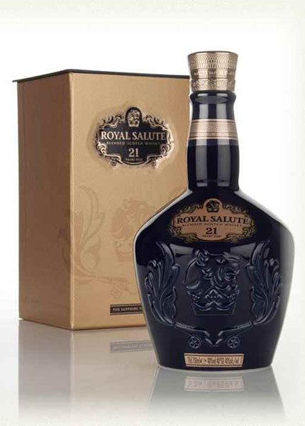 Chivas Royal Salute 21, un noto blended whisky.